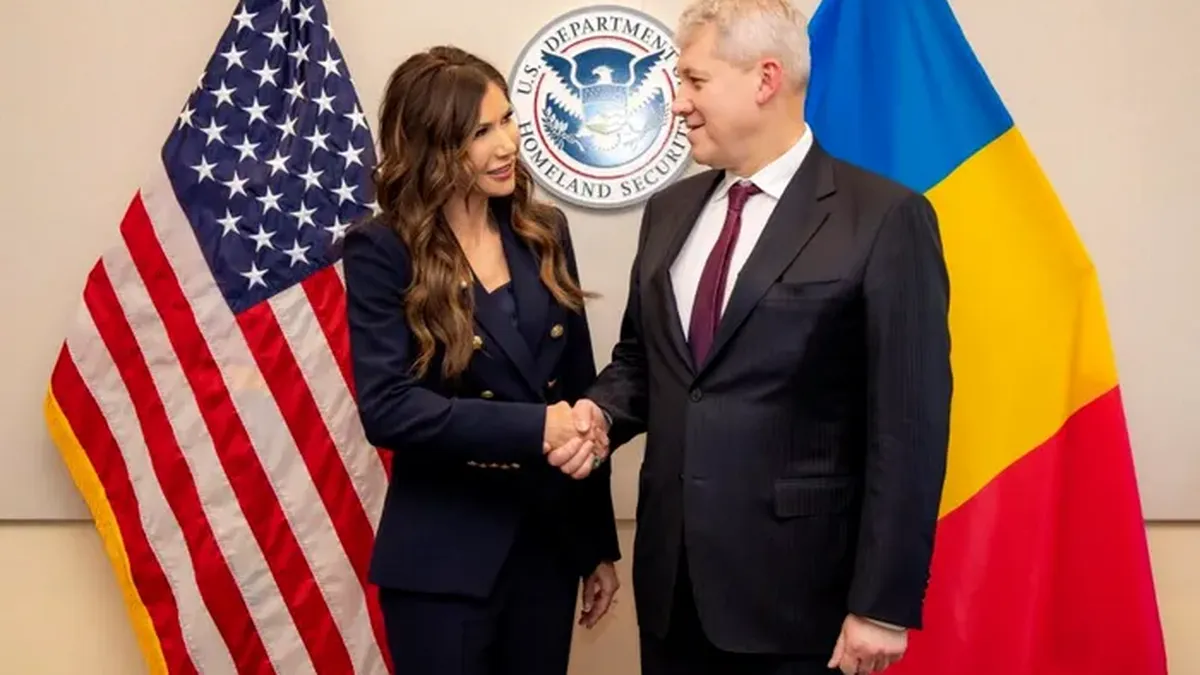 Cătălin Predoiu a discutat la Washington cu secretarul pentru Securitate Internă al SUA despre securitatea frontierelor și Visa Waiver