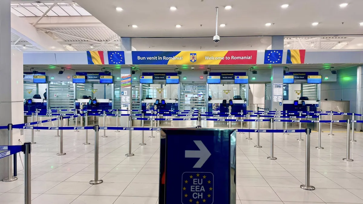 Controale în aeroporturi: Sute de sancțiuni și cazuri de transport ilegal descoperite de Poliția Română