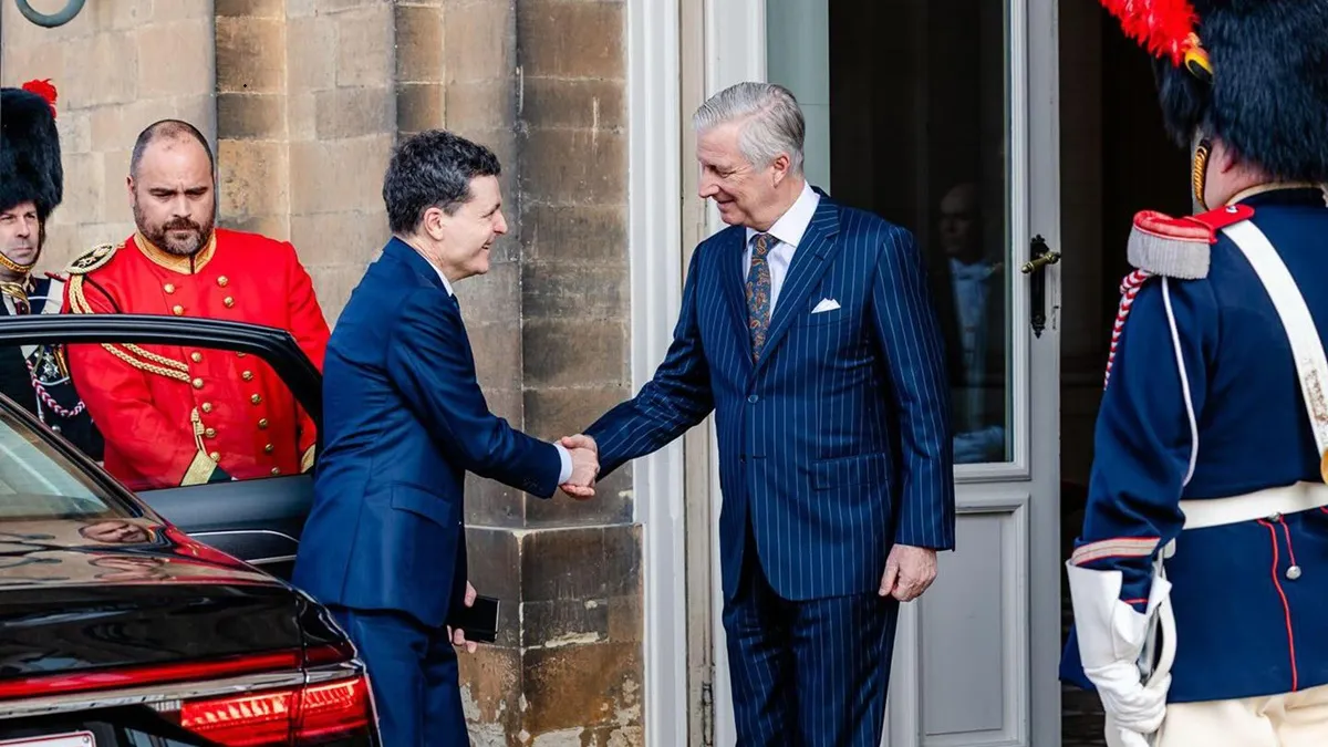 Nicușor Dan: I-am mulțumit Regelui Philippe al Belgiei pentru contribuția la Grupul NATO de la Cincu