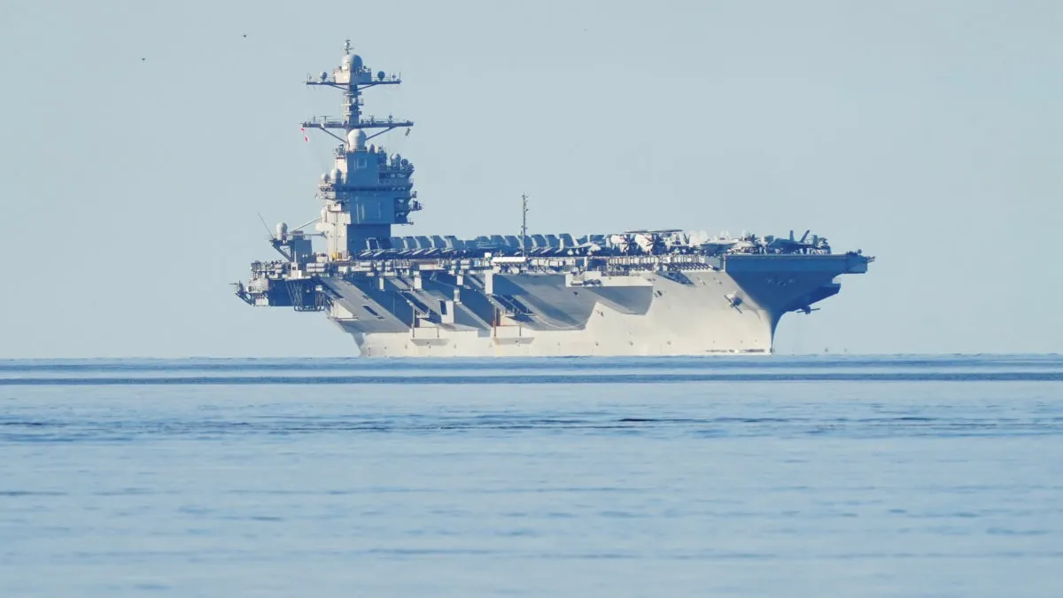 USS Gerald R. Ford, afectat de un incendiu şi cu grave probleme de logistică, va pleca spre Creta pentru reparaţii