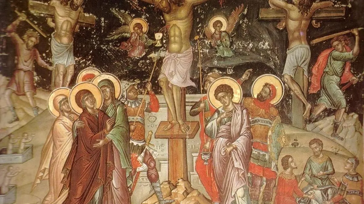 Vinerea Mare - moartea și îngroparea Domnului, zi aliturgică. Denia Prohodului Domnului