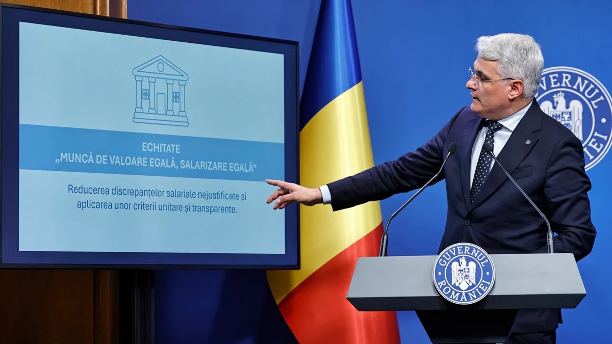 Dragoș Pîslaru va cere la Bruxelles înghețarea sau eșalonarea până în 2031 a creșterilor salariale pentru demnitari