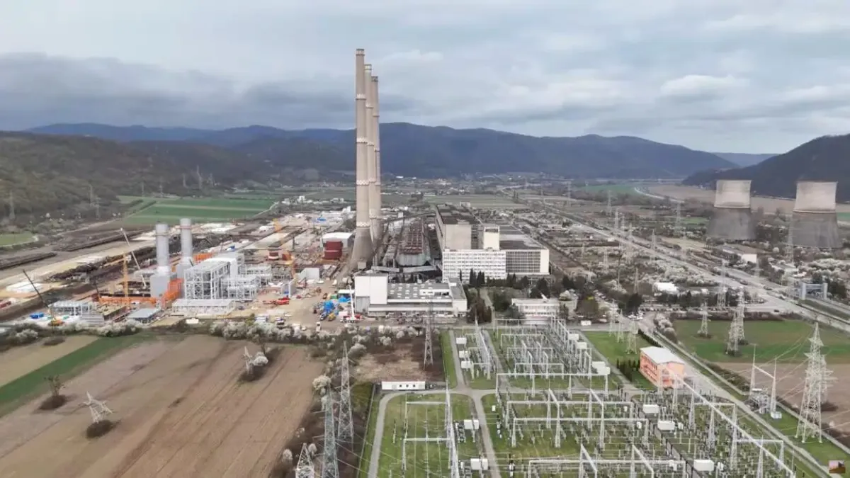 Centrala uriașă de la Mintia intră în teste. Primul megawatt, așteptat în zilele următoare