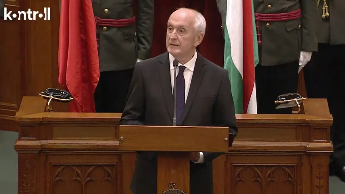 András Baka este noul președinte al Ungariei