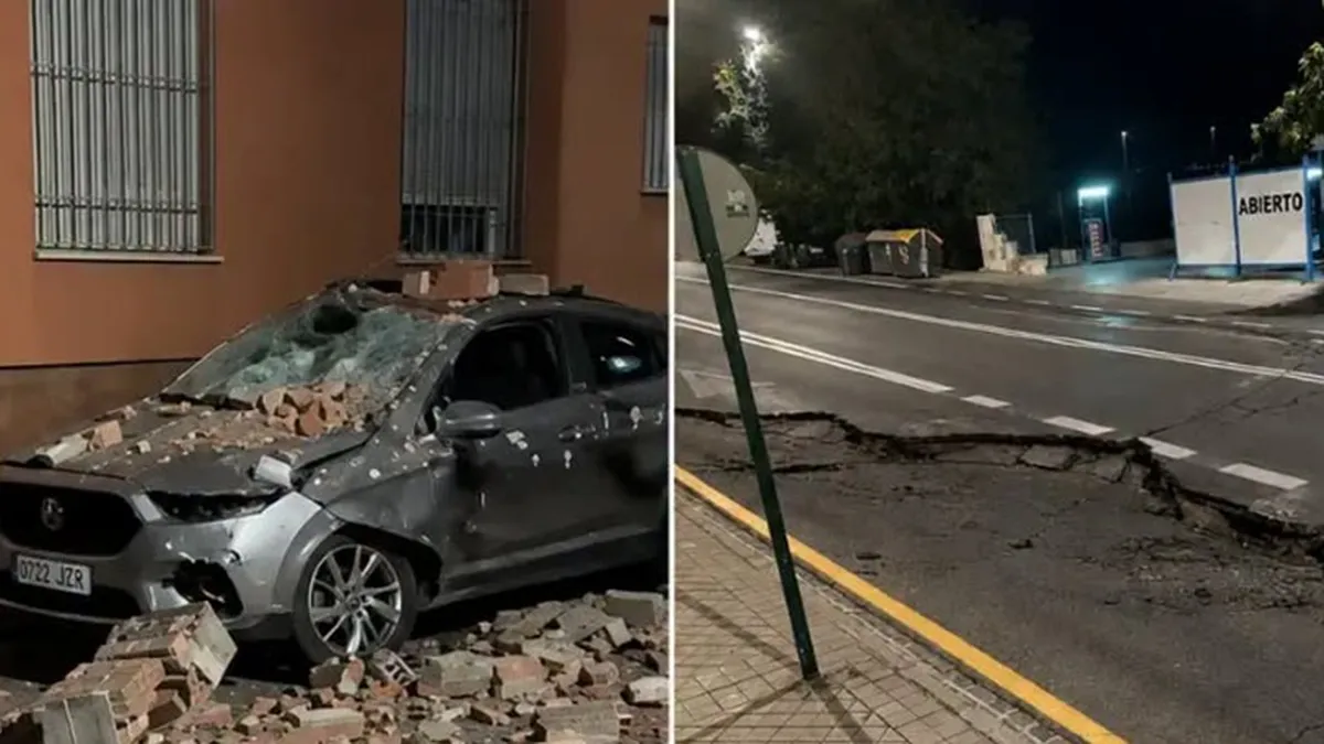 Un cutremur cu magnitudinea de 5 grade a lovit Granada, fără a provoca victime, dar cu pagube materiale semnificative