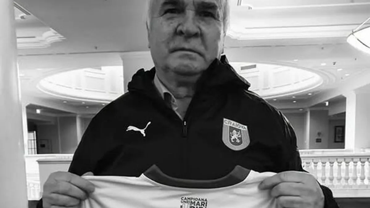 A murit Dumitru Marcu, fostul mare fotbalist al Universității Craiova. Avea 76 de ani
