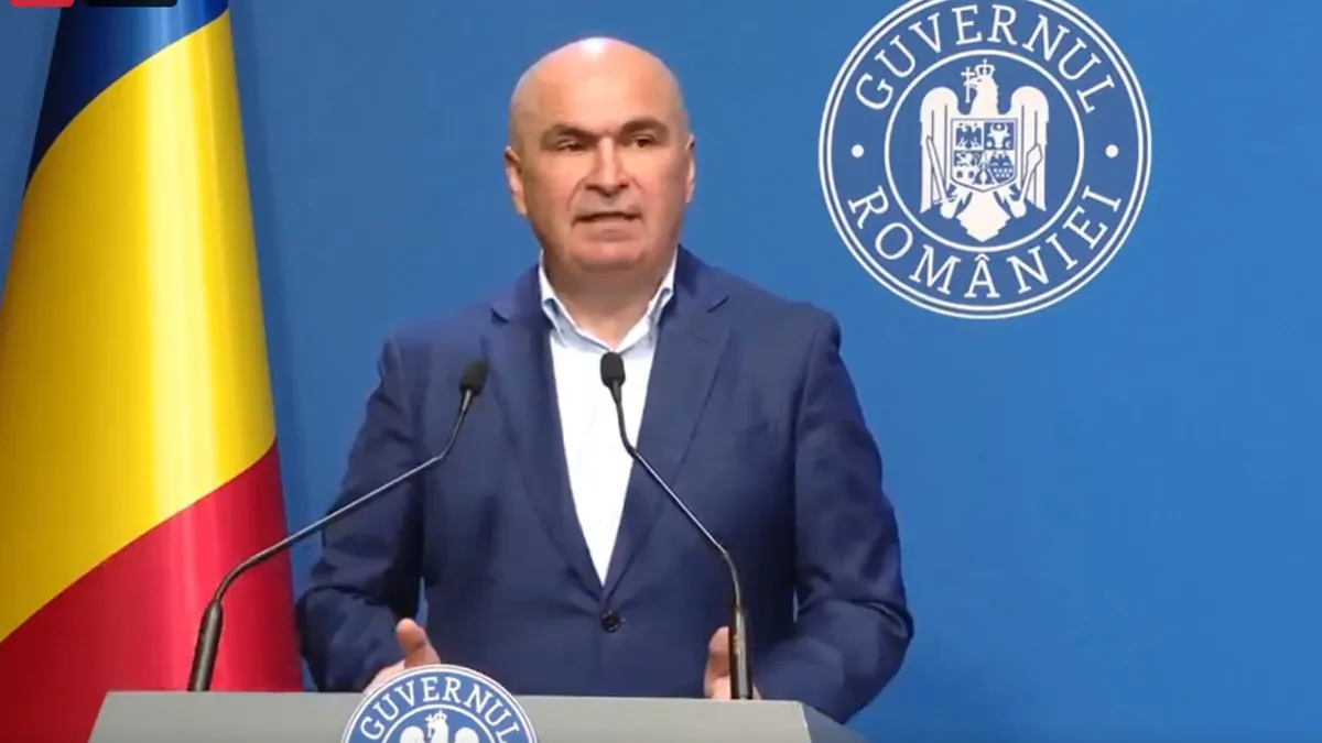 Bolojan: Guvernul a adoptat o hotărâre care aprobă planurile de pregătire pentru riscuri