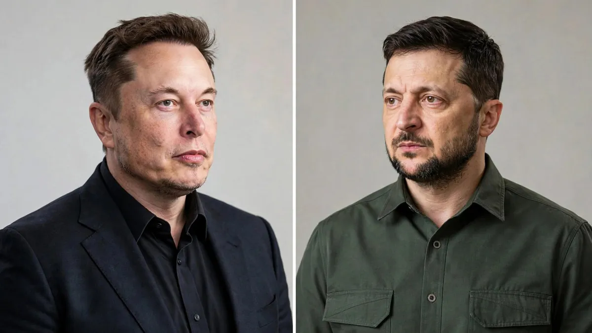 Zelenski i-a acordat lui Elon Musk Ordinul Libertății