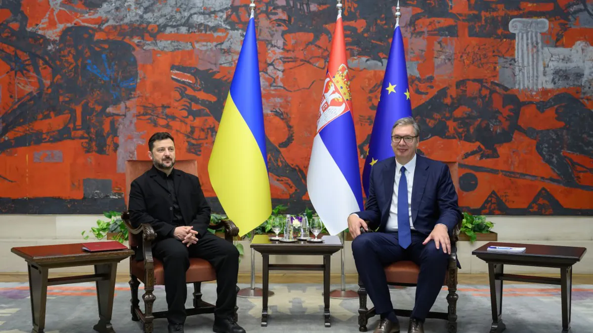 Zelenski, după întâlnirea cu Vučić: Trebuie să avem totul pregătit pentru Acordul de Liber Schimb până la sfârșitul anului