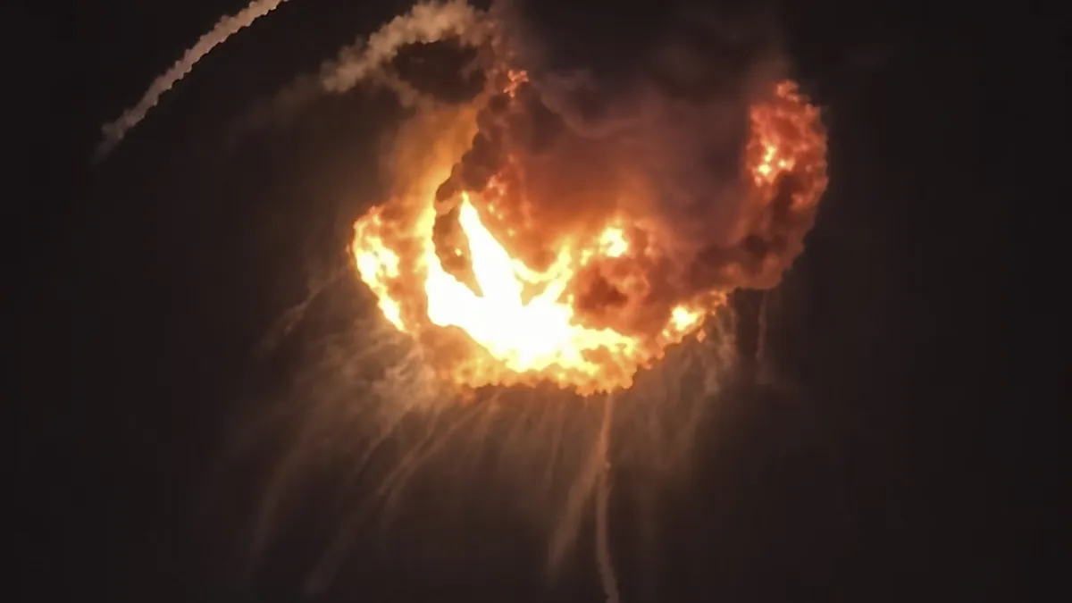 Long March 7A, o rachetă a chinezilor, a explodat la 85 de secunde după lansare