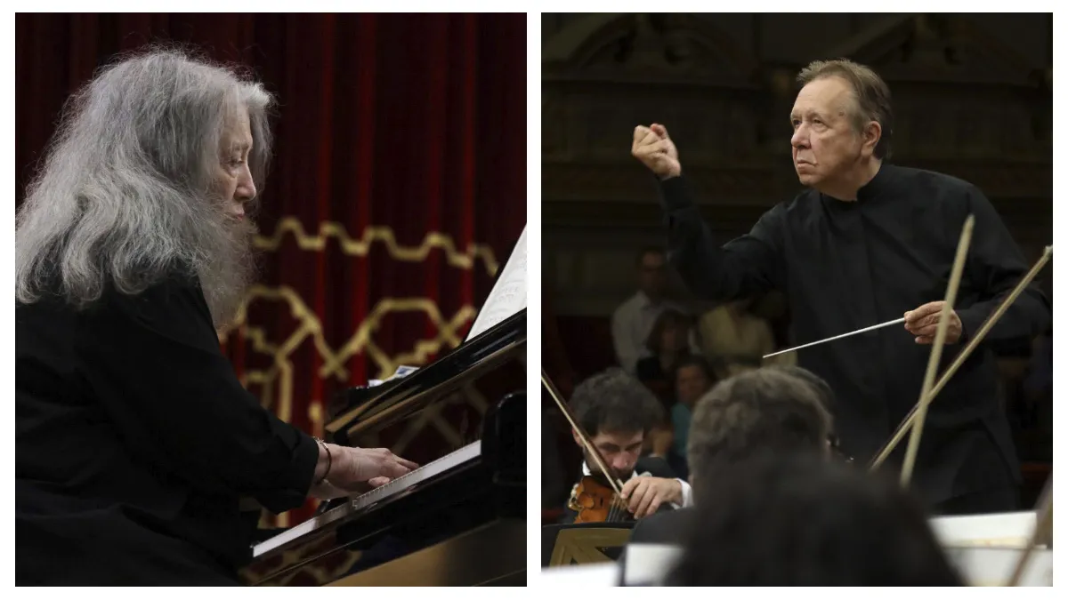 Filarmonica George Enescu deschide stagiunea 2026-2027 cu Martha Argerich și Mikhail Pletnev