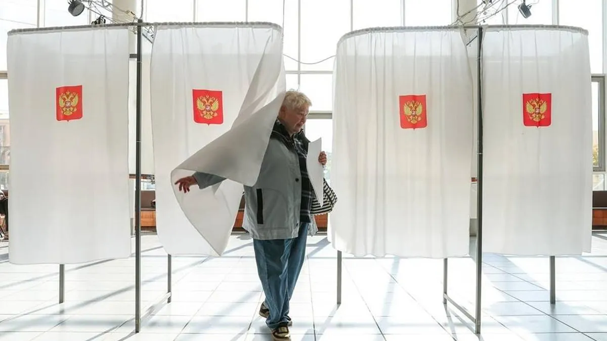 Rusia încheie primele alegeri parlamentare din timpul războiului, în condițiile în care dominația Kremlinului este practic asigurată