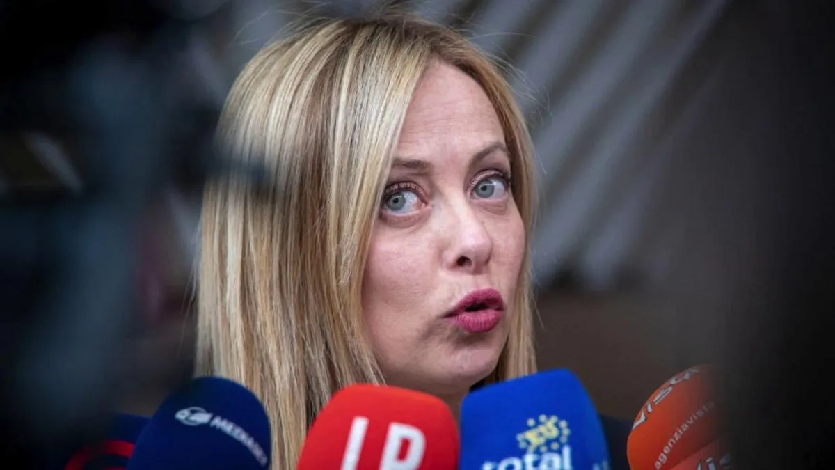Giorgia Meloni a cerut să i se înregistreze vocea ca trademark în UE, din cauza riscurilor de deepfake