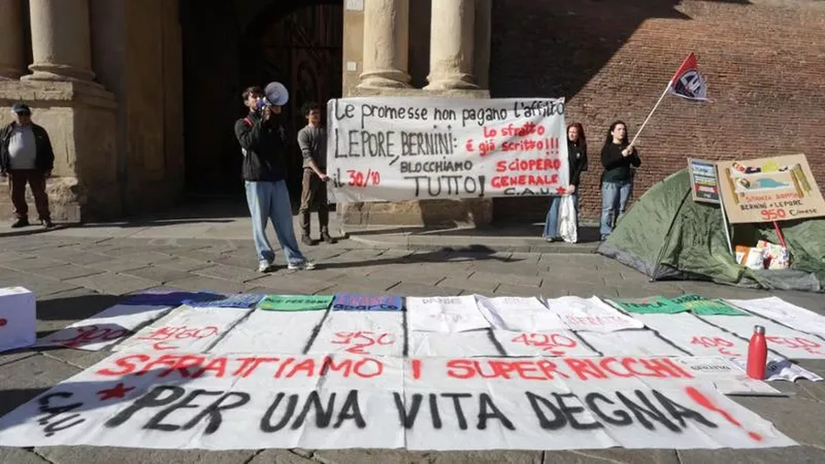 Grevă generală în Italia: proteste de stradă în peste 50 de orașe