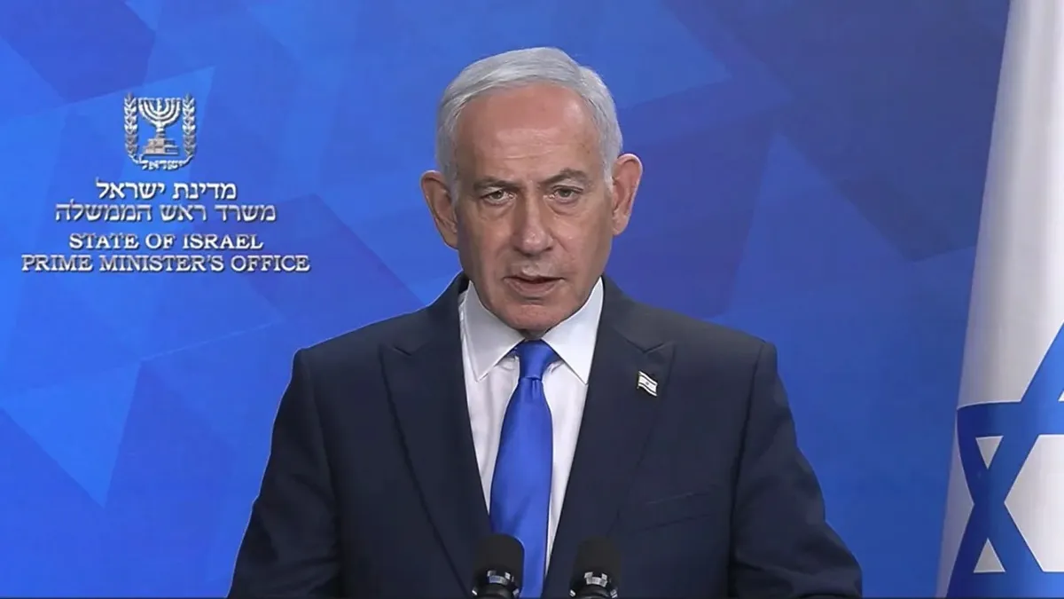 Benjamin Netanyahu spune că Israelul a avertizat Marea Britanie cu privire la un complot terorist iranian, înaintea incidentului de la baza aeriană RAF Fairford
