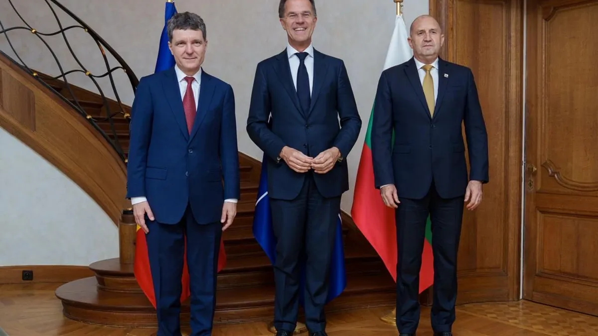 Nicușor Dan, după discuțiile cu Mark Rutte și premierul Bulgariei: România are nevoie de echipamente pentru a răspunde noilor provocări de securitate la Marea Neagră