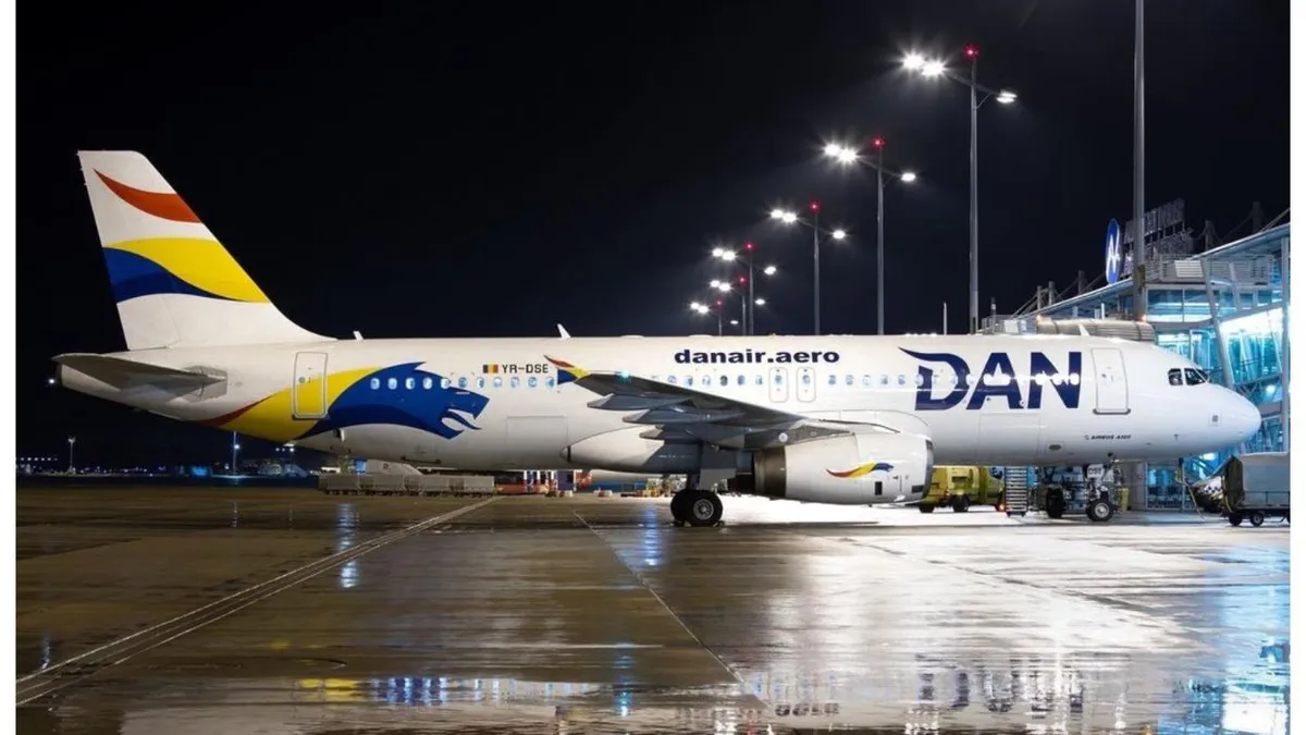 Dan Air cere intrarea în insolvență, deși a încheiat 2025 pe profit. Datoriile companiei au depășit 126 de milioane de lei