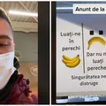 Video! Mesajul viral pe Tik Tok de la Lidl de la raionul cu banane! Ce îi roaga supermarketul pe clienții care cumpără banane e genial!
