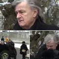 Florin Piersic, în doliu de ziua lui. Imagini cutremurătoare cu Maestrul Piersic în cimitir VIDEO