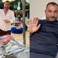 FOTO Pescobar, în stare gravă pe patul de spital după ce i-au fost închise afacerile: „Lupta continuă”