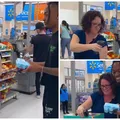 O româncă a oferit o lecţie de bunătate, într-un supermarket american, după ce a plătit cumpărăturile altei persoane