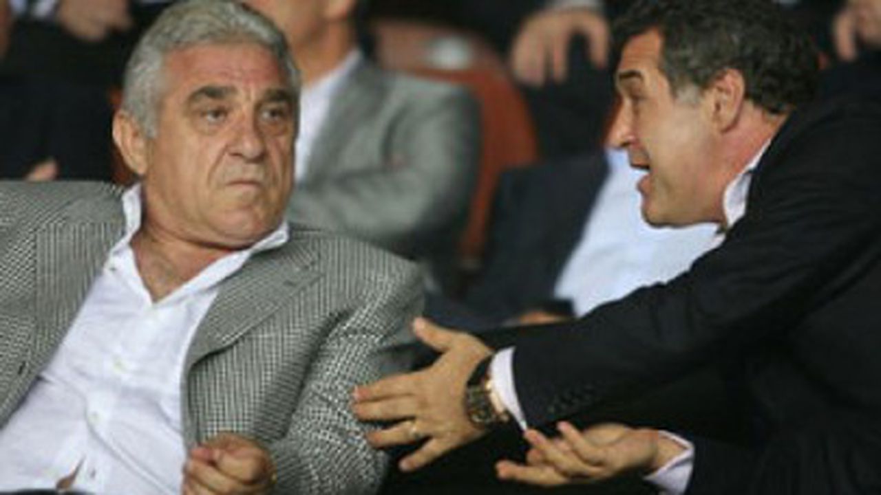 Prima discuţie în închisoare între Giovani şi Gigi Becali ...