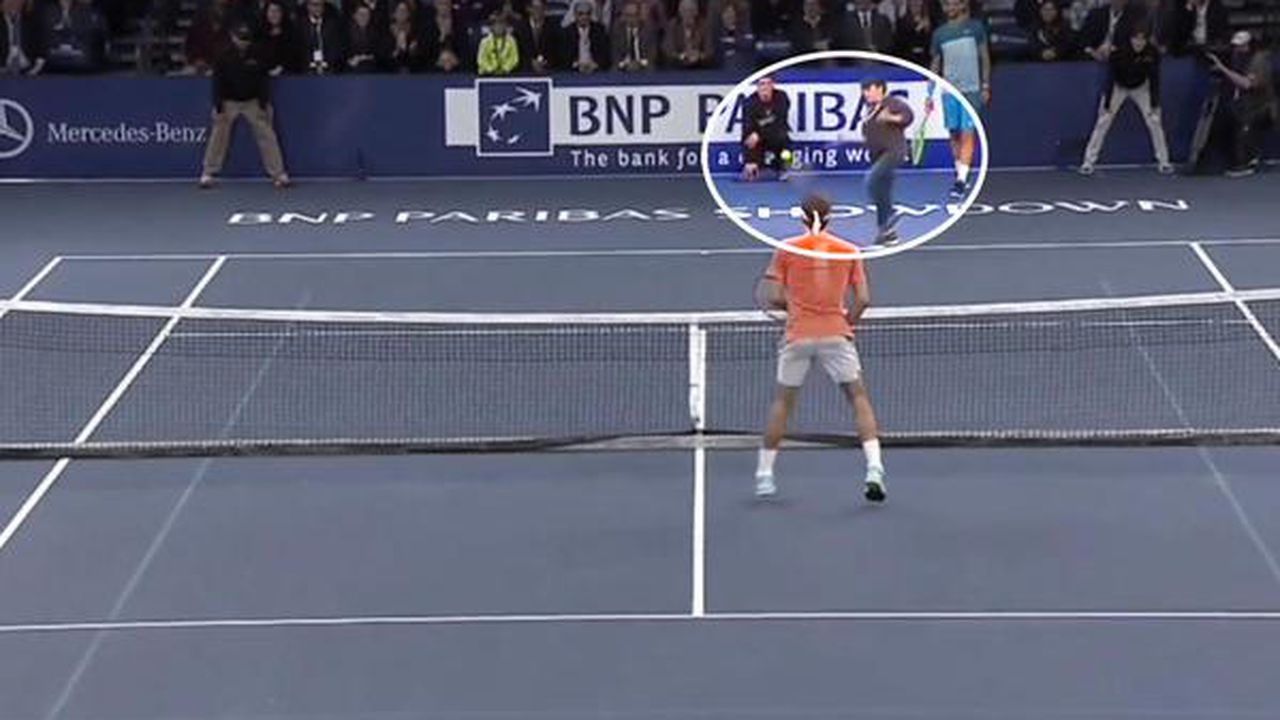 Roger Federer, fără replică în faţa unui copil. Puştiul l ...