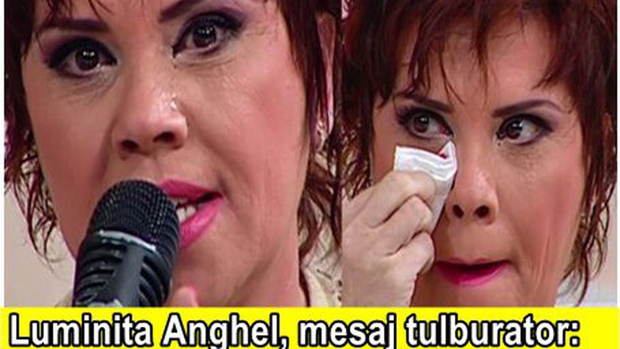 LuminiÅ£a Anghel Mesaj TulburÄƒtor N As Mai Adopta NiciodatÄƒ Un Copil