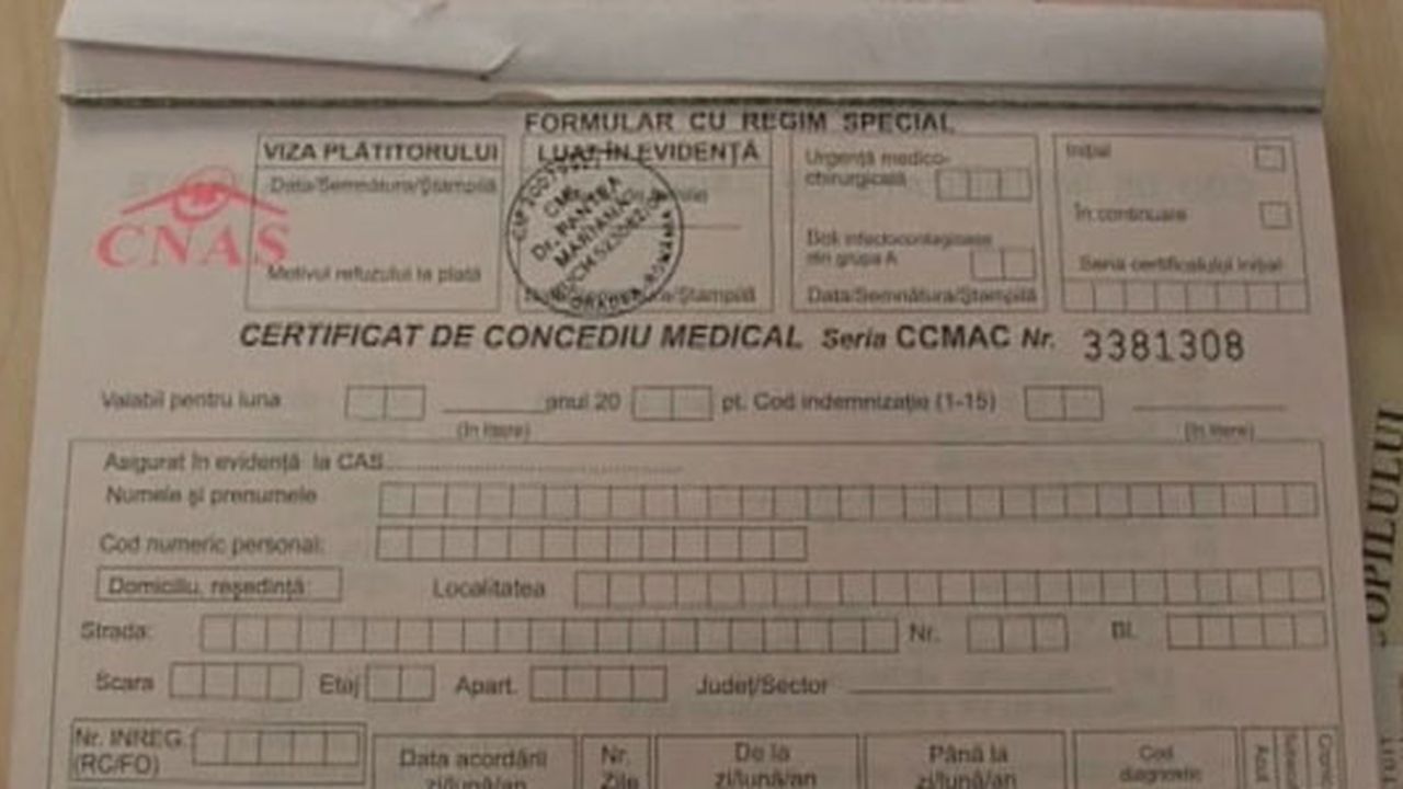 Modificări Importante La Concediul Medical Ordonanţa De Urgenţă A Fost Publicată In Monitorul Oficial