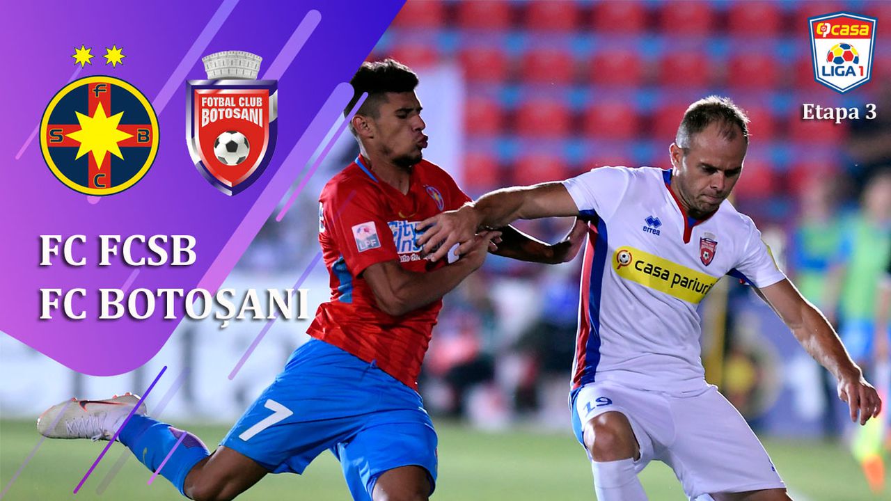 FCSB - FC BOTOSANI 0-2. Rezultat bombă la Piteşti, roş ...