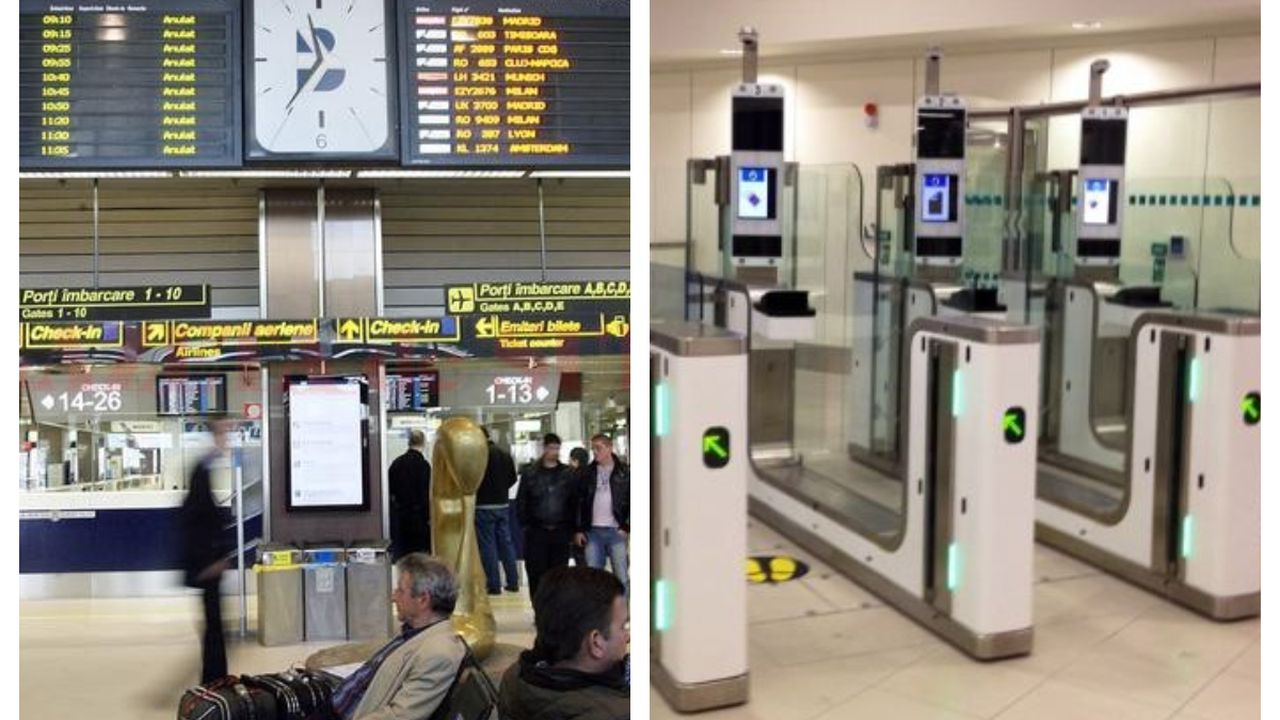 Aeroportul Otopeni are şase porţi biometrice. Cum funcţionează scannerele automate