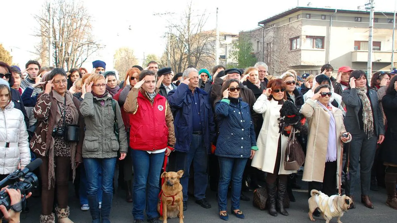 Demonstraţie la Haga pentru câinii comunitari din România