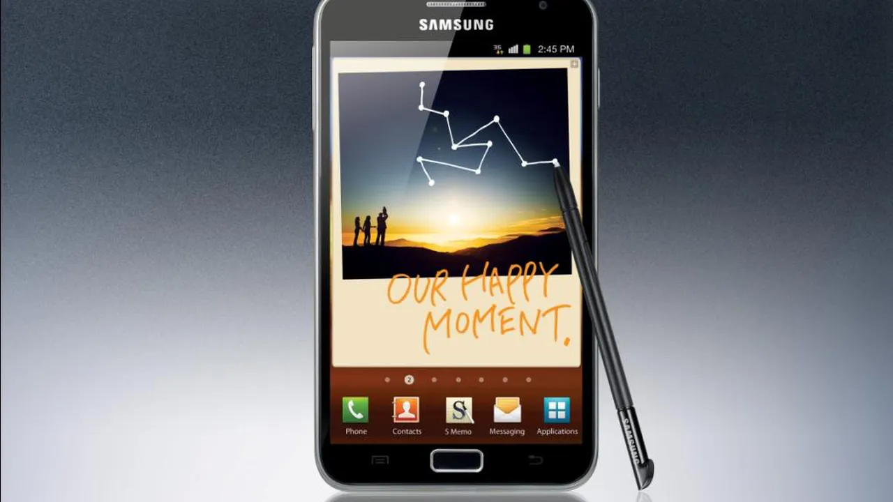 Samsung a lansat în România cel mai mare smartphone din lume, Galaxy Note