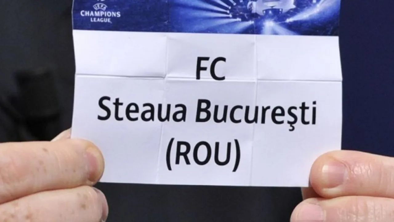 Steaua, cap de serie în Europa League: Ce adversari are la tragerea la sorţi