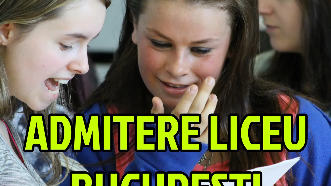 Admitere Liceu 2017 Bucuresti Repartizare Computerizata 2017 Cu Ce Medie S A Intrat La Liceele De Top