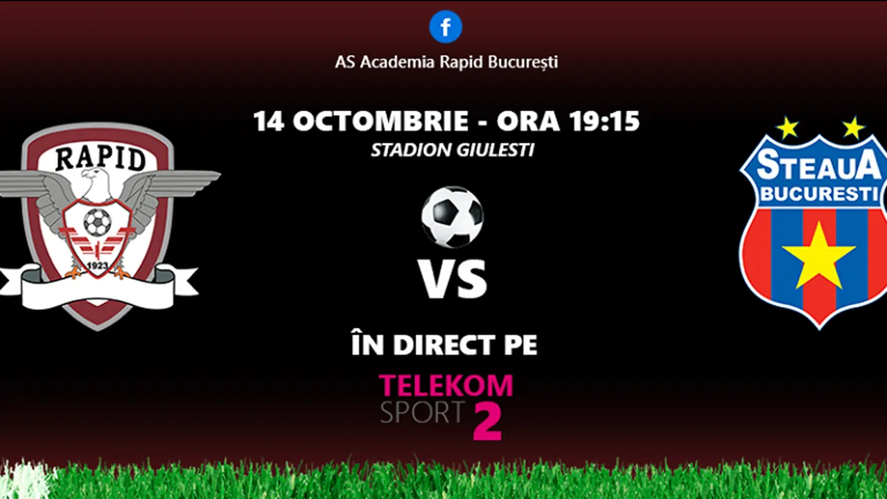 Academia Rapid Csa Steaua 1 1 Derby Ca Pe Vremuri