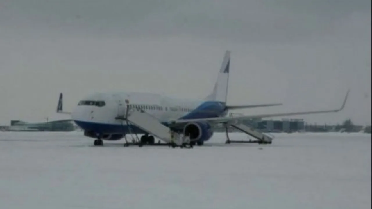 Aeroportul Din Iasi Este Inchis Din Cauza CondiÅ£iilor Meteo Severe Mai Multe Zboruri Au Avut Intarzieri