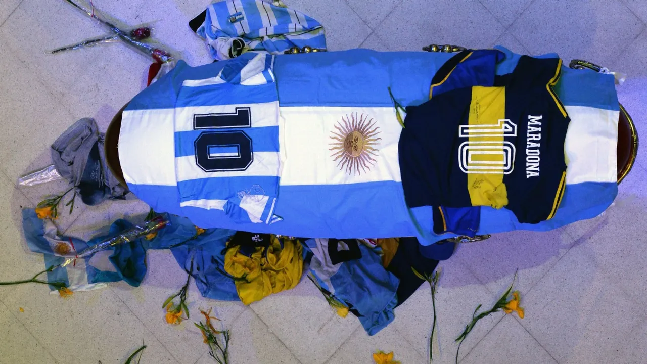 Maradona a fost înmormântat la Buenos Aires, în cadrul unei ceremonii restrânse