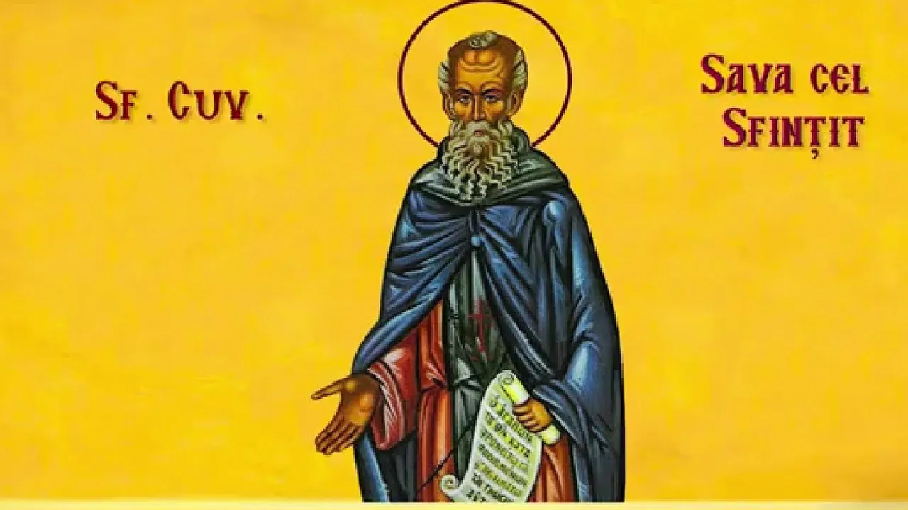 Calendar ortodox 5 decembrie 2021. Sfântul Cuvios Sava cel Sfințit. Rugăciune pentru dobândirea de prunci şi pentru vindecare de boli grave