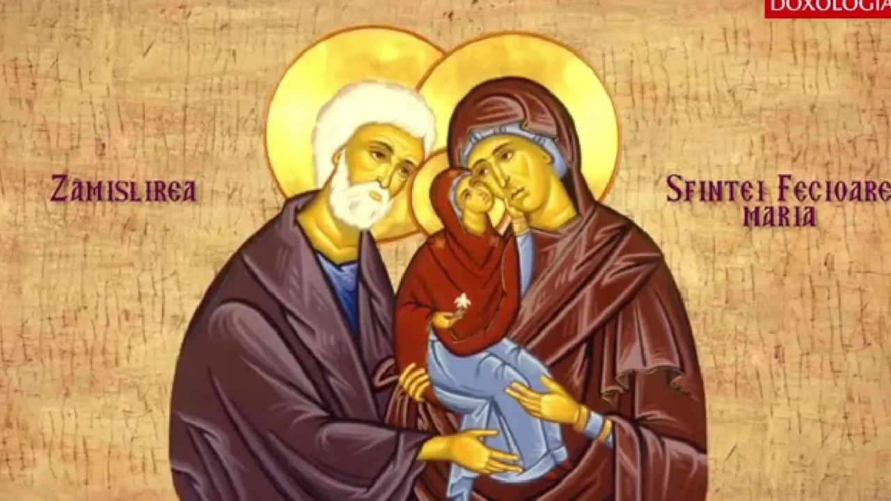 Calendar ortodox 9 decembrie 2021. Zămislirea Sfintei Fecioare. Rugăciune făcătoare de minuni pentru dobândire de prunci şi pentru reîntoarcerea la calea cea dreaptă a copiilor care au apucat-o pe căi greşite
