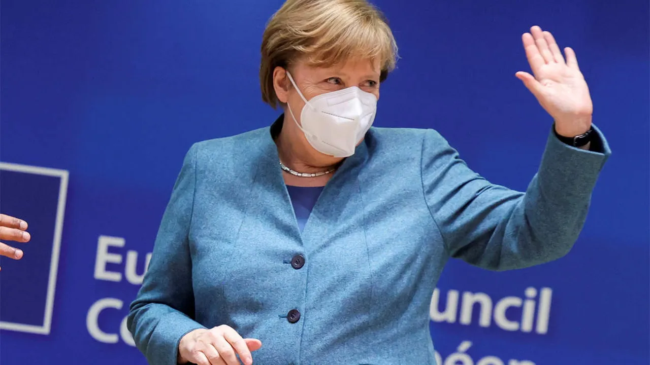 Cancelarul Angela Merkel anunţă restricţii fără precedent. Măşti speciale în transportul public şi magazine