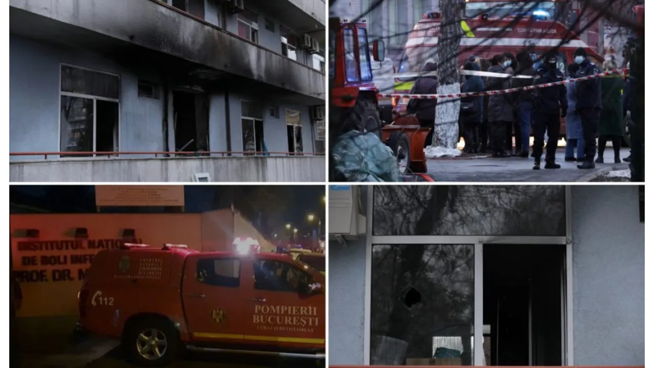Încă un pacient afectat de incendiul de la Matei Balş a murit. Gafă uriaşă a Ministerului Sănătăţii! Au fost încurate victimele