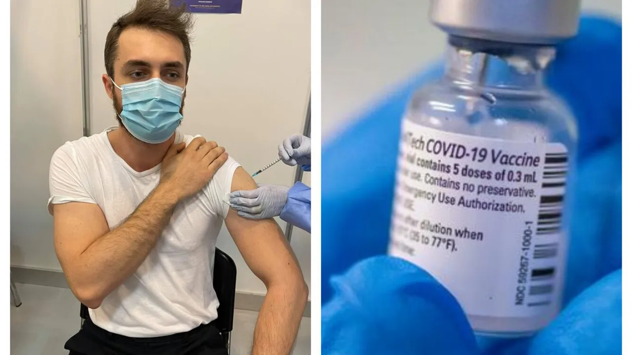 EXCLUSIV. Tânărul vaccinat anti-Covid cu două seruri diferite, din greșeală, dezvăluiri explozive: „S-au panicat. M-au întrebat dacă sunt de acord să treacă în sistem că mi s-a făcut tot Pfizer”