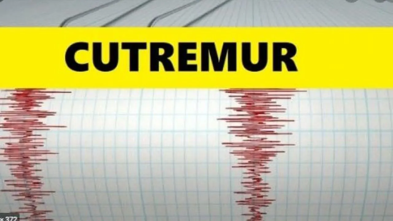Cutremur cu magnitudine 4.4. S-a simţit şi în capitală