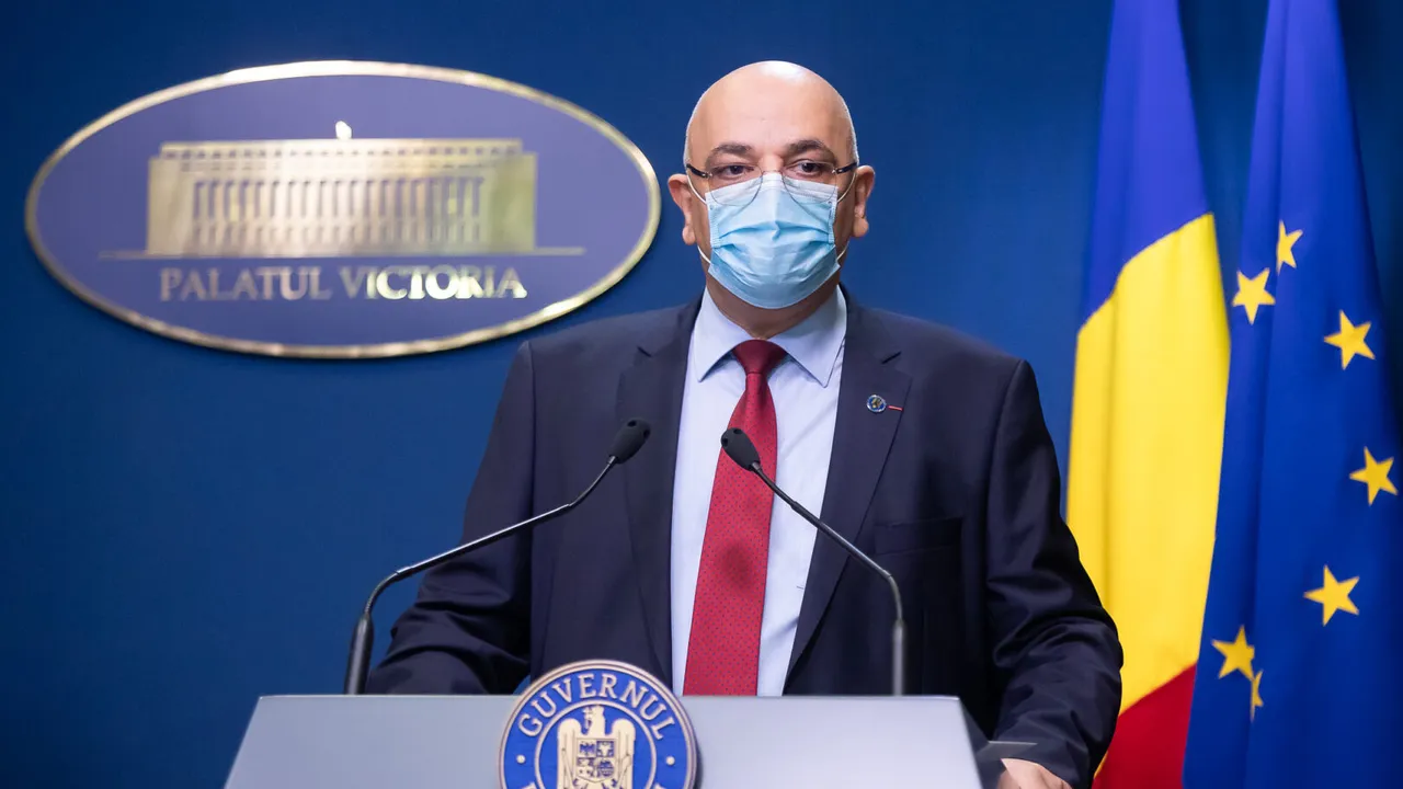 Raed Arafat, despre evoluţia pandemiei de coronavirus în România: „Începe să se transforme în pandemia nevaccinaţilor. Un val 5 este posibil”