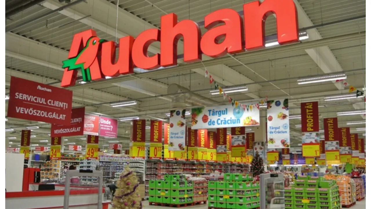 Auchan, surpriză uriaşă pentru clienţi înainte de Sărbători. Se dă gratis în magazinele din toată ţara