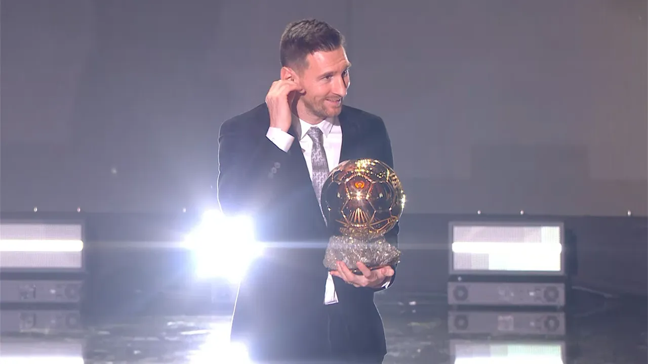 Balonul de Aur 2021. Lionel Messi a câştigat trofeul France Football
