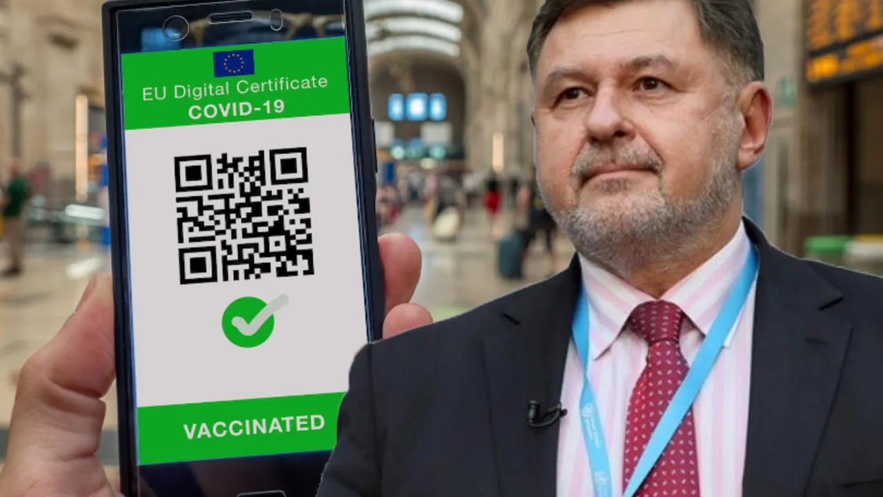Medicul Alexandru Rafila, despre introducerea certificatului verde COVID. „A părut o măsură coercitivă. Nu pot să introduc o măsură care să forţeze vaccinarea şi să declar public că vaccinarea nu e obligatorie”