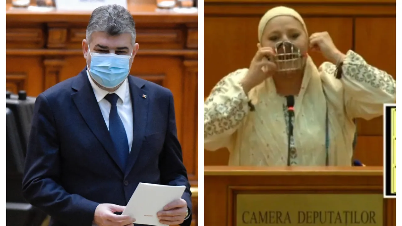 Marcel Ciolacu, scandal cu Diana Şoşoacă în Parlament: „Vă rog, doamnă, să nu mă îmbolnăviţi” VIDEO