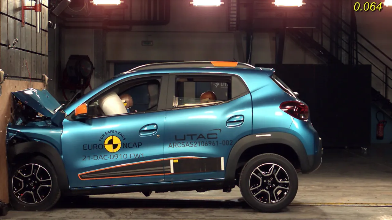 Dacia Spring, rezultate foarte slabe la testele de siguranță Euro NCAP. Rezultat dezastruos petru o altă maşină a grupului Renault